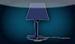Established Sons Fold Medium Table Lamp bleu arret